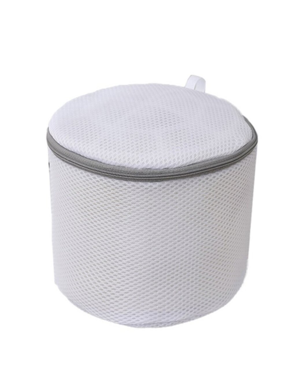 Premium Polyester Bra Laundry Bag with Protective Zipper Closure Gray